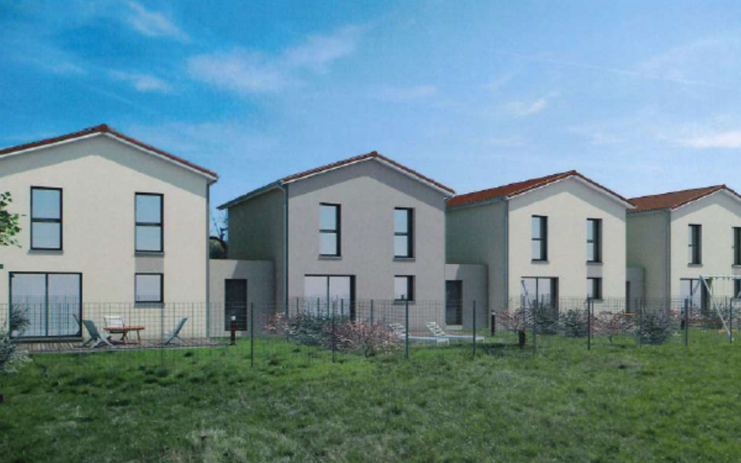 Étude géotechnique pour la construction de 4 villas accolées à Saint Martin la Plaine (42)
