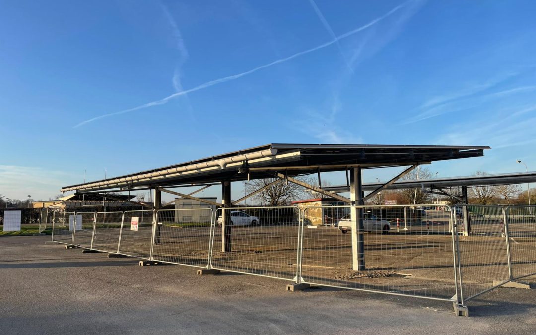 Étude Géotechnique G2 PRO pour la construction d’ombrières photovoltaïques à Viriat (01440)